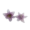 Mākslīgie liliju ziedi, Ø 14 cm, ceriņu violeti, 1 iep. - 24 gab.