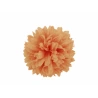 Dirbtinių chrizantemų žiedai, Ø 20 cm, oranžinės spalvos, 1 pak. - 12 vnt.