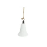 Bell, 15×24 cm, white