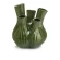 Decorative Vase Ø 13 × h 16 cm, Green