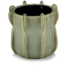 Flower Pot, Ø 20 × h 18 cm, Blue-Beige