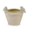 Puķu pods ar putniņiem, Ø 23×19 cm, h 17 cm