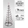Spiral Christmas Tree, 150 cm, LED