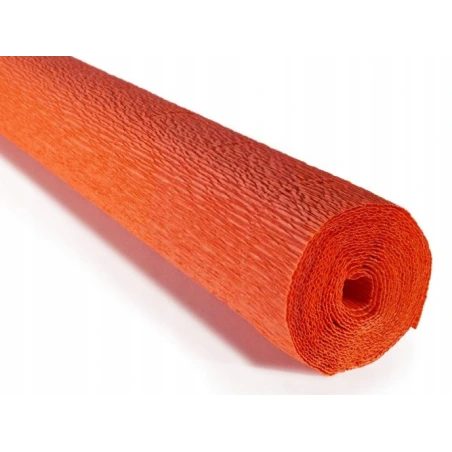 Kreppapīrs, 180 g, 50×250 cm, oranžs (20E2)