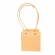 Gift Bag with Plastic Handle, 15×13 cm, Salmon Color