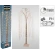 LED Willow Tree with 220 LED Lights, 150 cm, Silver