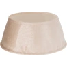 Egles stumbra pārsegs ar spīdumiem, 55 cm, kremigs krāsā