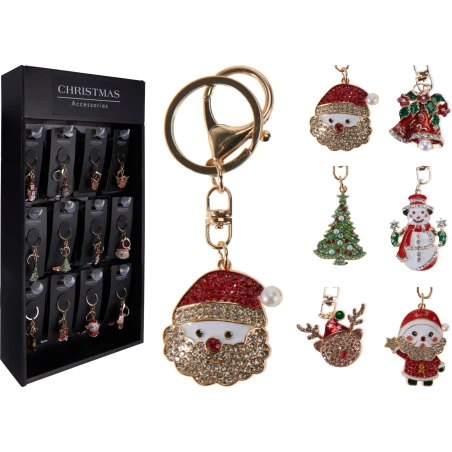 Christmas Keychain, 9 cm