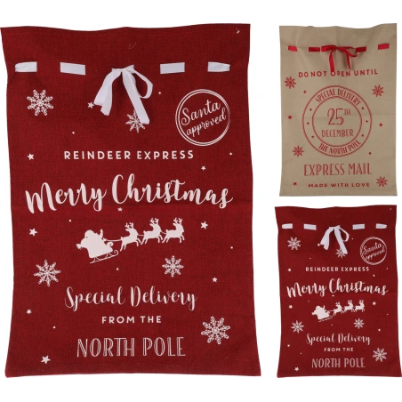 Jute Gift Bag, 100 cm