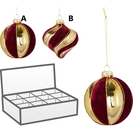 Christmas Tree Ornament - Christmas Bauble, 80 mm
