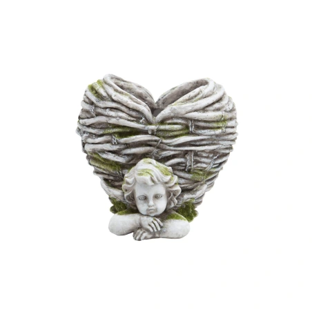 Angel with a Planter, 18×16×20 cm