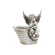 Angel with a Planter, 29.5×26×25.5 cm