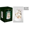 Decoration “Ski Slope in a Glass Container”, 33 cm, LED