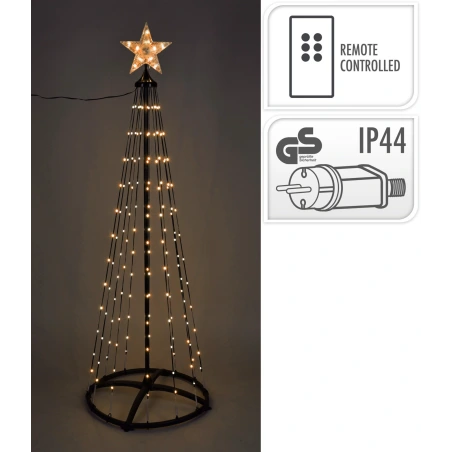 Eglutė, 370 LED, 210 cm
