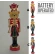 Decoration “Standing Bear”, LED, 46 cm