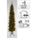 Kalėdinė eglutė pieštuko formos, 210 cm, LED