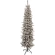 Snowy Pencil-Shaped Christmas Tree, 180 cm