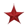 Hanging Star Decoration, 50 cm, Shiny Red