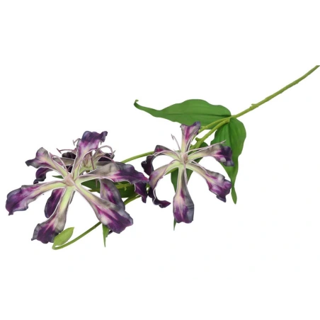 Mākslīgās gloriosas zars, 74 cm, violetā krāsā