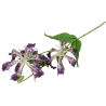 Dirbtinės gloriozos šakelė, 74 cm, violetinės spalvos