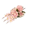Mākslīgo gladiolu un peoniju pušķis, 65 cm, rozā krāsā