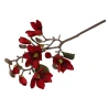 Magnolijos šakelė, 50 cm, raudonos spalvos
