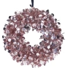 Glitter Wreath, 46 cm, Pink