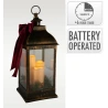 Lantern with LED Candles, 23×60 cm