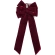 Kaspinas, 72 cm, tamsiai vyšninės (burgundy) spalvos