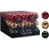 Christmas Tree Ornaments, Ø 80 mm, Assorted Colors, 1 Pack - 6 pcs.