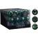 Christmas Tree Ornaments, Ø 80 mm, Green, 1 Pack - 6 pcs.