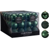 Christmas Tree Ornaments, Ø 80 mm, Green, 1 Pack - 6 pcs.