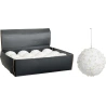 Christmas Tree Ornament, Ø 10 cm, White