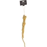 Hanging Beaded Decoration, 23 cm, Gold