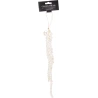 Hanging Beaded Decoration, 23 cm, Pearl Color