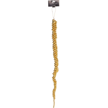 Piekarināms kreļļu dekors, 43 cm, zelta krāsā