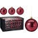 Christmas Tree Ornaments, Cherry, Ø 80 mm, 1 Pack - 5 pcs.
