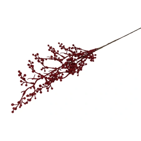 Dekoratīvs zars, 68 cm, sarkanā krāsā