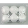 Polistireno sfera, Ø 7 cm, 1 pak. -  6 vnt.