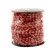 Beaded Garland, Ø 10 mm × 7 m, Red