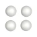 Polystyrene Balls, Ø 8 cm, 1 pk. - 4 pcs.