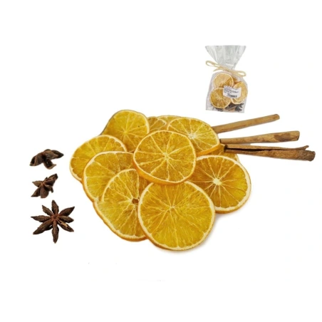 Dried Fruit Set (Oranges, Cinnamon, Star Anise), 50 g
