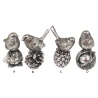Birds, Silver, 5.8×4×7.5 cm