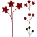 Christmas Decoration on a Stem, 45 cm