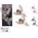 Glossy Bird, 10 cm, 1 Pack - 2 pcs.