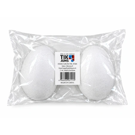 Putplasčio kiaušiniai, h-140 mm, 1 pak. - 2 vnt.