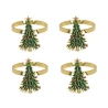 Napkin Rings, 2.4×4.3 cm, 1 Set - 4 pcs.