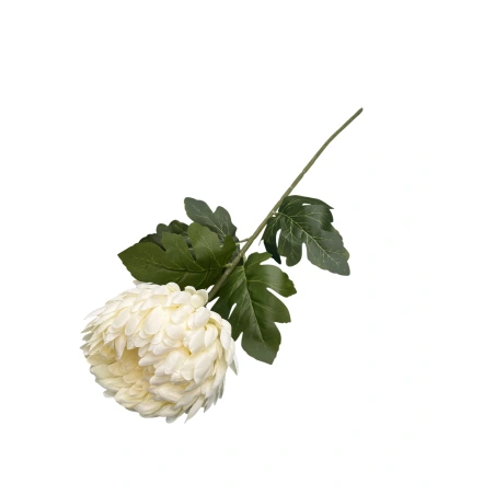 Artificial Chrysanthemum, 74 cm, white
