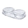 “Love” komplekts, 1 iep. – 3 gab. – paplāte – 25 × 13 × 2,3 cm, bļodiņas – 160 ml, 11,5 × 4,5 cm