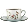 Porcelain Cup, 230 ml, with Saucer, Ø 15.5 cm